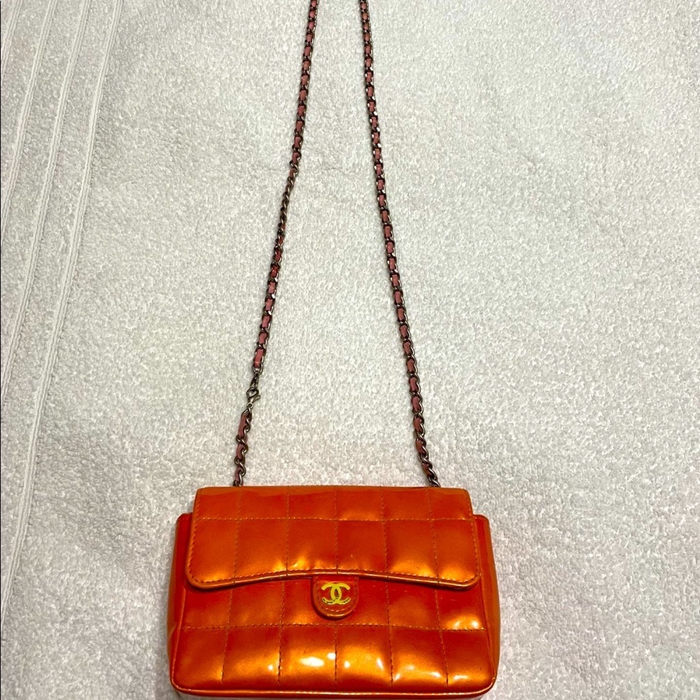 RARE Vintage Chanel CC Mini Flap - Picture 3 of 16